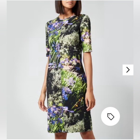 Paul Smith women’s “Agapanthus” jersey print dress Size XS - Picture 14 of 17